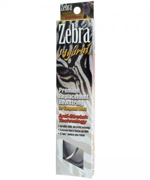 Zebra Bow Strings String 561/2 Tan/Black