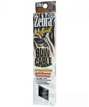 Zebra Bow Strings 37.25 Cable Black 720770072112