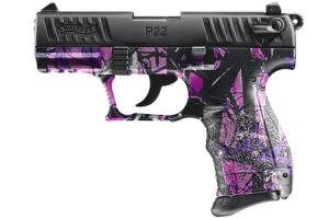 WALTHER P22 22LR W/ MUDDY GIRL CAMO 5120330