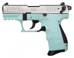 Walther P22QD Angel Blue .22LR 3.4-inch 10rd 5120560