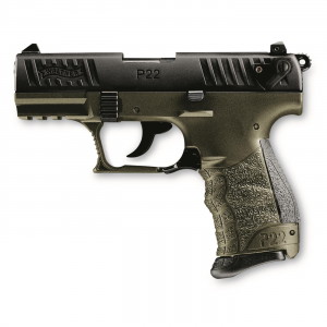 Walther P22Q Military Semi-automatic .22LR Rimfire 3.42 inch Thr. Barrel 10+1 Rds. Certified Used 723364218064