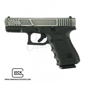 Glock 19 Pistol 9mm 4in 15rd Battle Worn With Relief Cut PI-19502-04BC