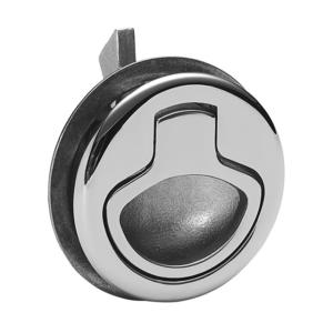 Whitecap Slam Latch Stainless Steel Non-Locking Pull Ring Mini, 6137C