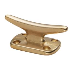 Whitecap Fender Cleat - Polished Brass - 2, S-976BC 725060976033