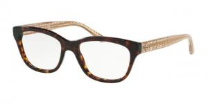 Tory Burch TY2090 Eyeglass Frames 1741-52 - Dark Tortoise Frame