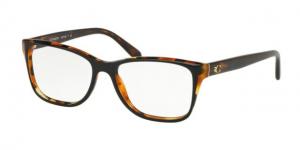 Coach HC6129F Eyeglass Frames 5446-54 - Black Tortoise Frame