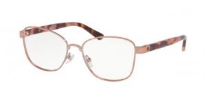 Tory Burch TY1061 Eyeglass Frames 3273-51 - Shiny Rose Gold Metal
