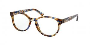 Coach HC6102 Eyeglass Frames 5549-51 - Blue Tortoise