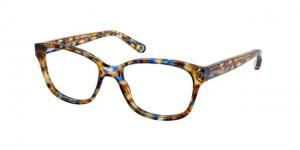 Coach HC6103 Eyeglass Frames 5549-54 - Blue Tortoise