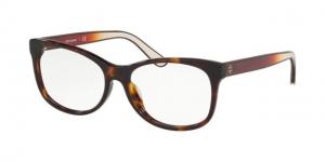 Tory Burch TY2096U Eyeglass Frames 1752-52 - Dark Tortoise