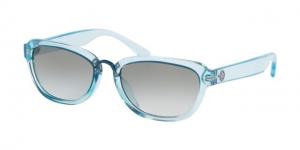 Tory Burch TY9057U Sunglasses 17758E-55 - , Light Green Clear Gradient Lenses