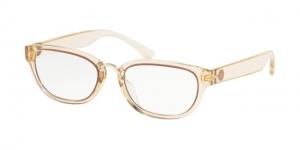 Tory Burch TY4005U Eyeglass Frames 1774-53 - Transparent Honey