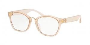 Tory Burch TY4006U Eyeglass Frames 1777-52 - Transparent Peach