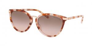 Michael Kors CLAREMONT MK2103 Sunglasses 379111-56 - , Pink Peach Gradient Lenses