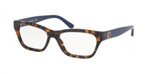 Tory Burch TY2097 Eyeglass Frames 1757-53 - Blue Amber Tortoise