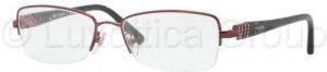 Vogue VO3813B Single Vision Prescription Eyeglasses 812-5117 - Bordeaux Frame