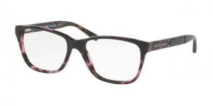 Michael Kors BREE MK4044 Progressive Prescription Eyeglasses 3256-54 - Purple/purple Tortoise Frame
