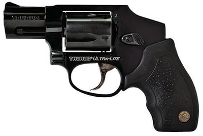 Taurus 2850121CIAUL 850 Ultra-Lite 38 Spl 2" 5rd Fixed Sight Rubber Grip Blued 725327351412
