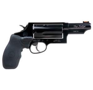 Taurus 410/45 The Judge Magnum Revolver 2441031MAGCT, 410 GA / 45 Long Colt, 3 in, Crimson Trace Laser Grips, Blue Finish, 5 Rd