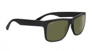 Serengeti Positano Sunglasses, Satin Black, Polarized 555nm, 8370