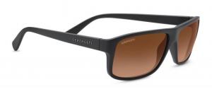 Serengeti Claudio Sunglasses, Satin Black, Polarized Drivers Gradient, 8436