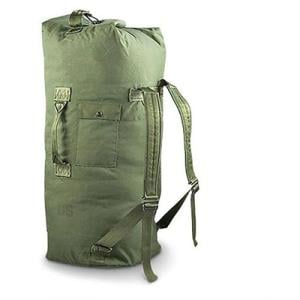 Us Made Two Strap Nylon Cordura Duffle Bag - Us Made Two Strap Nyon Cordura Duffle Bag O.D. Green 