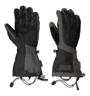Outdoor Research Arete Gloves - Men's, Black/Charcoal, Large, 2716150189008