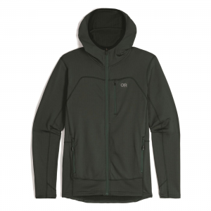 Outdoor Research Vigor Grid Fleece Full Zip Hoodie - Men's, Grove, 2XL, 3005032445010