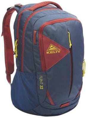 Kelty Flint 32L Daypack, Midnight Navy/Red Ochre, One Size, 22626120MNV