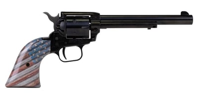 Heritage Manufacturing Rough Rider .22 LR 6rd 6.5" Single Action Revolver, American Flag 727962708118