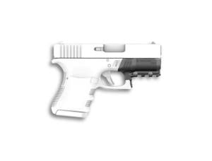 Recover Tactical Picatinny Rail Adapter, Glock 26/27, Black, GR26-01 7290017108155