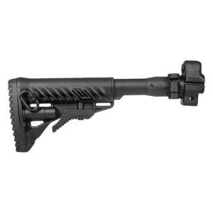 FAB Defense M4 Folding Buttstock for MP5, Black, FX-M4MP5 7290105941893
