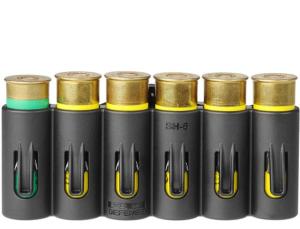 FAB Defense QR Picatinny Shotgun Shell Holder, 20 Ga., Black, SH-6 FXSH6