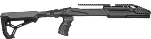 FAB Defense M4 Collapsible Stock Optics-Ready Pro Kit For Ruger 10/22, Black, M4PROR1022 FXM4PR1022B