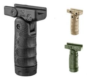 FAB Defense 7-Position Tactical Folding Grip W/Storage Cavity, Tan FXTFLT