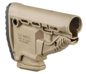 Fab Defense GL-Mag Survival Buttstock Flat Dark Earth for AR-15 FX-GLMAGT