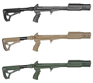 FAB Defense M4 SKS Complete Chassis System, w/ M4 Buttstock, Black, fx-m4sksb FXM4SKSB