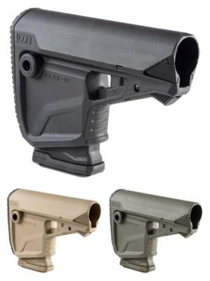 FAB Defense GL CORE MAG - M4 Survival Buttstock w/ Built-in Mag Carrier, Olive Drab Green, fx-glcoremagg fxglcoremagg