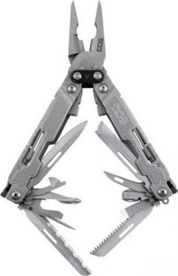 Sog Specialty Knives & Tools Sog Multi-tool Poweraccess Dlx Stonewash W/sheath/hex Bit Kit 729857008037