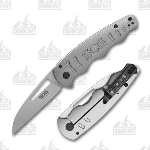 SOG Escape FL Folding Knife Silver - Folding/Pocket Knives at Academy Sports 729857009096