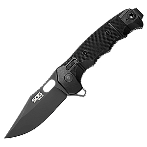 SOG Seal XR Folding Knife - Black 729857009157