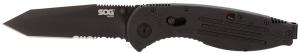 SOG Specialty Knives AEGIS FLDR BLACK TI-TANTO 729857991391