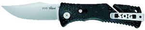S.O.G TF2CP Trident Folder 3.75" AUS-8 Clip Point Fiberglass Reinforced Nylon Black TF2CP