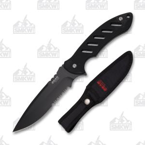 Bear Edge Brisk 1.0 Black 440 Blade Stainless Steel Handle 71517