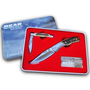 Bear & SonLimited Edition Combo/ Stag Delrin Sideliner Traditional w/sheath 