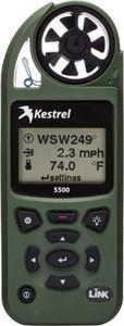 Kestrel 5500 Weather Meter with LiNK + Vane Mount, Olive Drab, 0855LVOLV 0855LVOLV