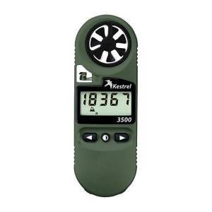 Kestrel 3500NV Weather Meter Olive Drab w/ Digital Psychrometer &amp; NV Backlight 0835NV