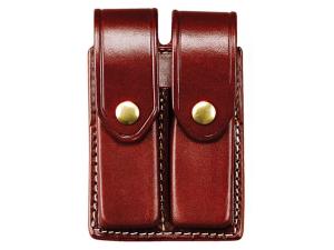 Triple K 45 Dual Magazine Pouch Leather Walnut Oil - 871492
