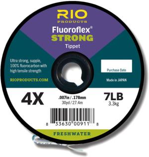 RIO Products Fluoroflex Strong Tippet, 30yd, 5X, RIO-22435 RIO22435