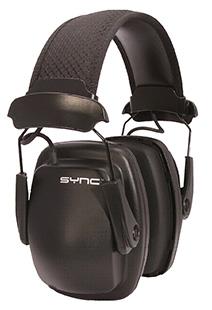 Howard Leight 1030110 Sync Stereo Earmuffs Electronic 25 dB Black 1030110